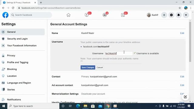 How to Change Username on Facebook on PC (2021) смотреть онлайн