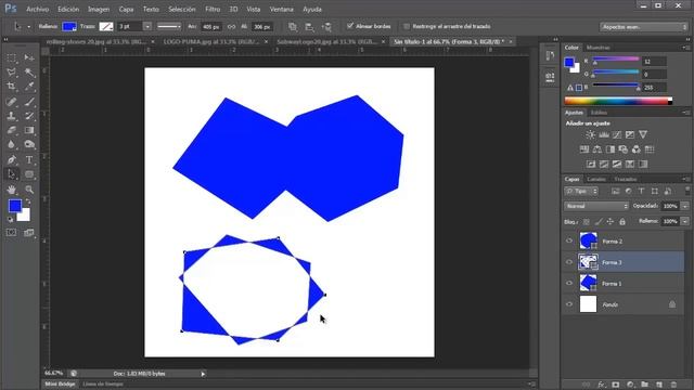 Photoshop CS6 Introductorio 20 Herramienta de pluma смотреть онлайн