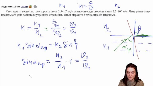 Геометрическая оптика в ЕГЭ по ФИЗИКЕ 2021 смотреть онлайн