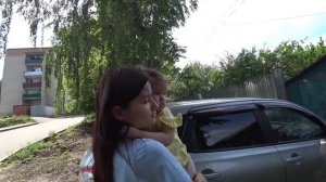 Ника едет к бабушке!Больше 8 часов в машине.Попали в пробку…