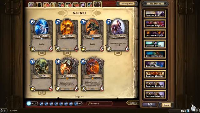 Hearthstone: Episode 1 (101) Deck builder смотреть онлайн