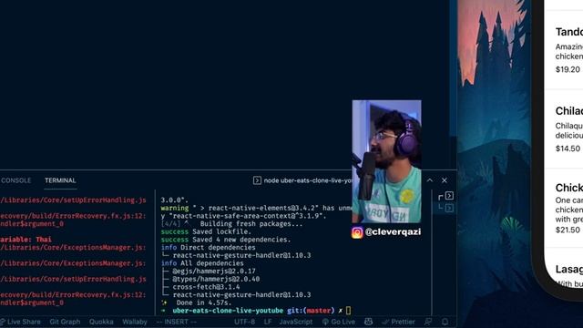 ? Build Uber Eats with React Native & YELP API | Redux | Firebase | Google API смотреть онлайн