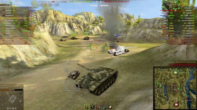 T54e1 / бой из жизни хомяка смотреть онлайн