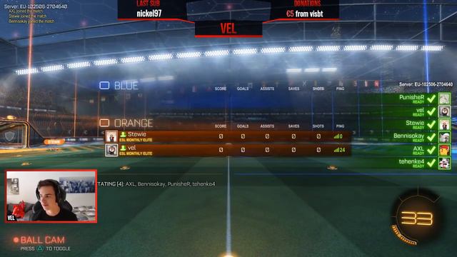 RLRS S6 Qualifier Halbfinale - Flying Cows vs RoyalBlue eSports | Rocket League смотреть онлайн