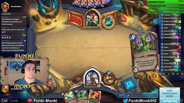 YOU SHALL NOT PASS!! Wall Druid is BACK! | Galakrond's Awakening | Hearthstone смотреть онлайн