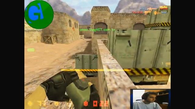 FALLEN jogando CS 1.6 (vídeos deletados) смотреть онлайн