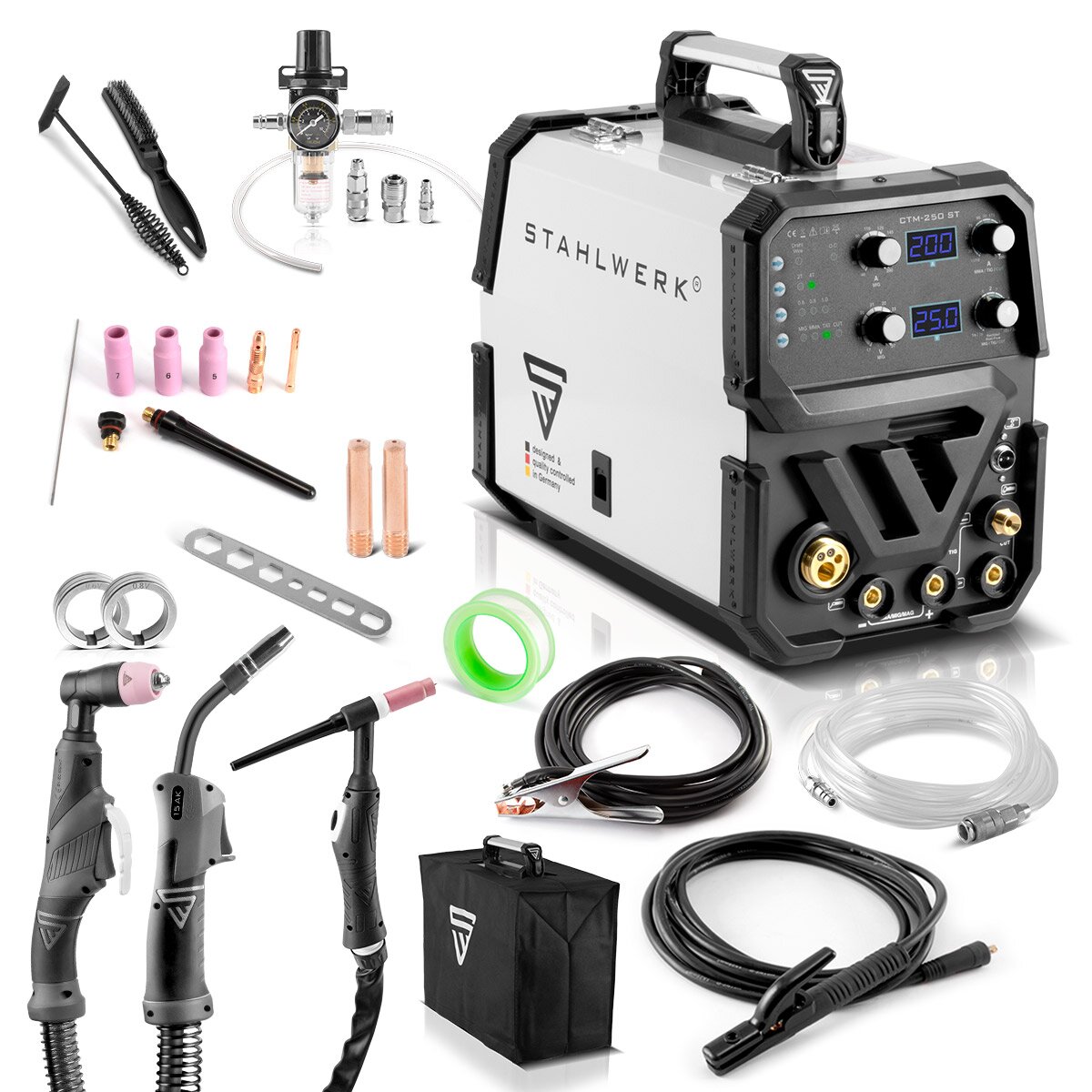 STAHLWERK CTM 250 ST 4 in 1 multi welder смотреть онлайн