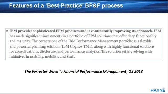 'Fail to plan, plan to fail' - Budgeting, planning & forecasting with IBM Cognos TM1 смотреть онлайн