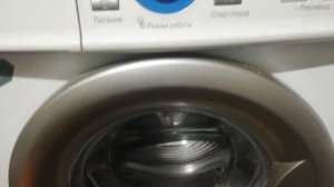 Как включить отжим на стиральной машине LG WD-80160N