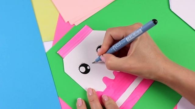 МОЛОЧНЫЕ БЛОКНОТЫ! Блокнот БЕЗ КЛЕЯ своими руками - 2 идеи смотреть онлайн