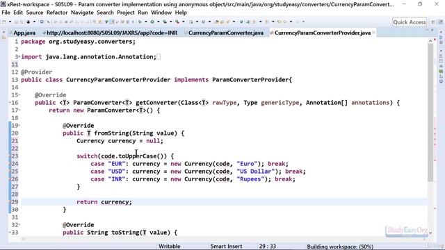430 Param converter implementation (Part 2) смотреть онлайн
