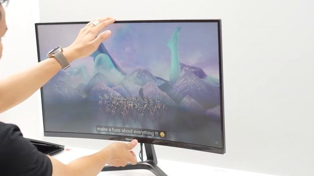 Màn hình Viewsonic VX2717 - Màn hình cong 27 inch - 75 Hz - 104% sRGB смотреть онлайн