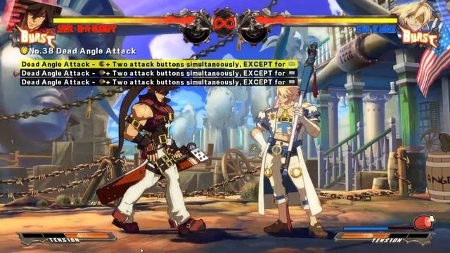 Guilty gear xrd (How to do Dead Angle Attack) смотреть онлайн