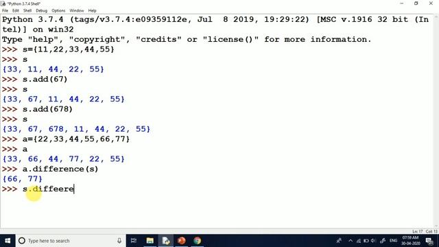 #8 - Sets In Python - Python Programming смотреть онлайн