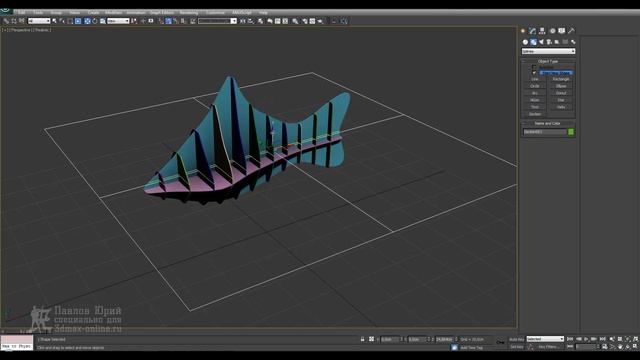 Моделирование пазл в 3D Max смотреть онлайн