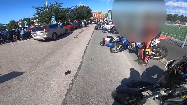 Gokart Police Chase | Brodalen Motorcycle Meet 2023 Sweden |