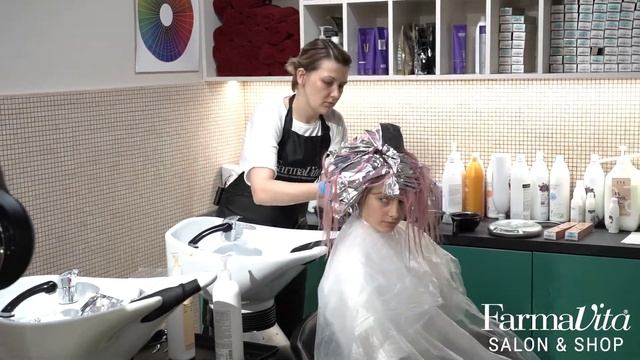 ЦВЕТНОЕ ОКРАШИВАНИЕ I КАК СОХРАНИТЬ КАЧЕСТВО ВОЛОС I ФОРМУЛА FARMAVITA смотреть онлайн