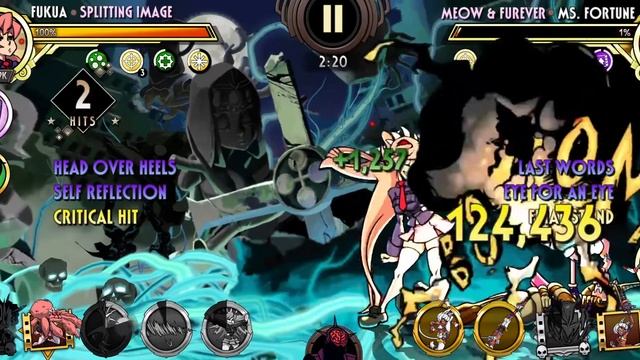 Splitting Image in light node - Skullgirls mobile смотреть онлайн