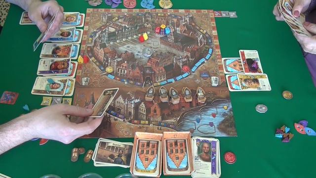 194 Брюгге плюс дополнение Город на Звине 2/2 часть играем в настольную игру смотреть онлайн