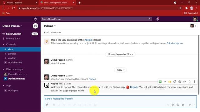 How to connect Notion with Slack |Get updates from Notion pages inside Slack channel |No Code Schoo смотреть онлайн