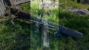 Как вытащить старый деревянный столб?
