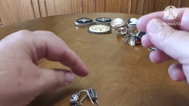 МОЯ КОЛЛЕКЦИЯ! СЕРЕБРО СССР 50 - 60 ГОДЫ. АНТИКВАРИАТ. СТАРИННЫЕ БРОШКИ.