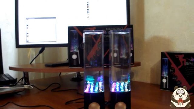 Колонки с фонтанчиком Dancing Water Speakers смотреть онлайн