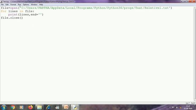 File Handling in Python: Day 5 Absolute vs Relative Path смотреть онлайн