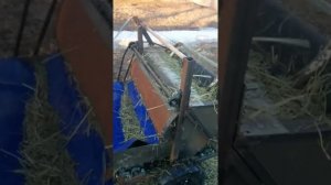 пресс-подборщик для мотоблока. формирование рулона