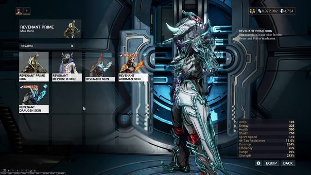 Revenant Prime Can't Be Killed! Prime Warframe Review! смотреть онлайн