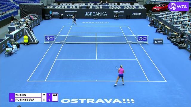 Zhang Shuai Vs. Yulia Putintseva | 2021 Ostrava Round 1 | WTA Match Highlights