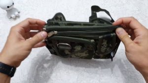 Бюджетная сумка на пояс для рыбалки с Алиэкспресс / Поясная сумка спиннингиста из Китая