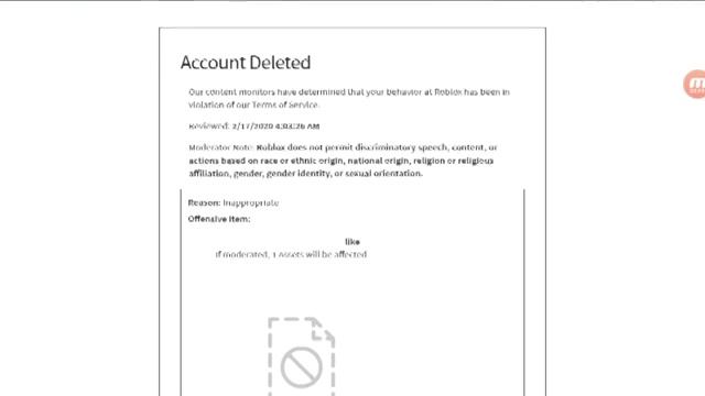 My roblox account got terminated for saying ''like''... смотреть онлайн