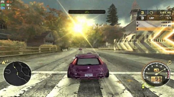 Need for Speed Most Wanted 4K UHD Texture Pack Gameplay | Dolphin 5.0-16737 GameCube Emulator PC