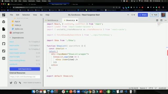 Solving Real Life Problems with React Suspense - Dustin Myers смотреть онлайн