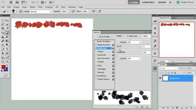 Total Training for Adobe Photoshop CS5 Extended Ch 14 L3. Changing Brush Dynamics смотреть онлайн