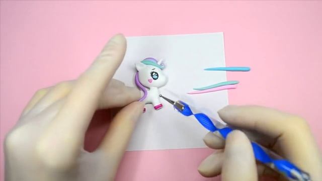 Делаем Брелок Единорог / Unicorn Kawaii ❤️ Полимерная глина Мастер класс ❤️ Ирина Иваницкая смотреть онлайн