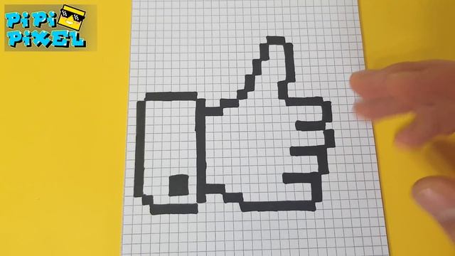 ОЧЕНЬ ЛЕГКО! PIXEL ART РАДУЖНЫЙ ЛАЙК РИСУЕМ ПО КЛЕТОЧКАМ ! RAINBOW LIKE PIXEL ART HOW TO DRAW ! смотреть онлайн