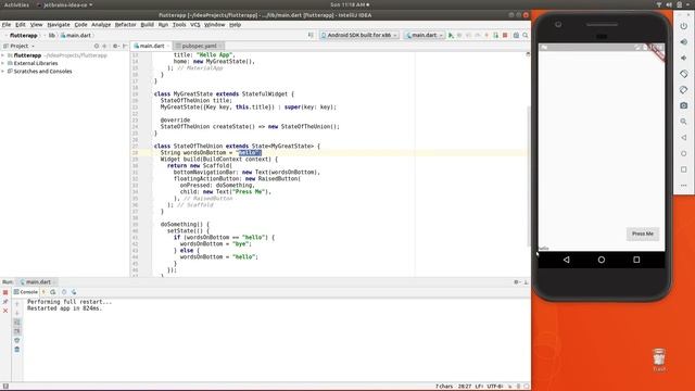 Beginning Flutter: 13 setState смотреть онлайн