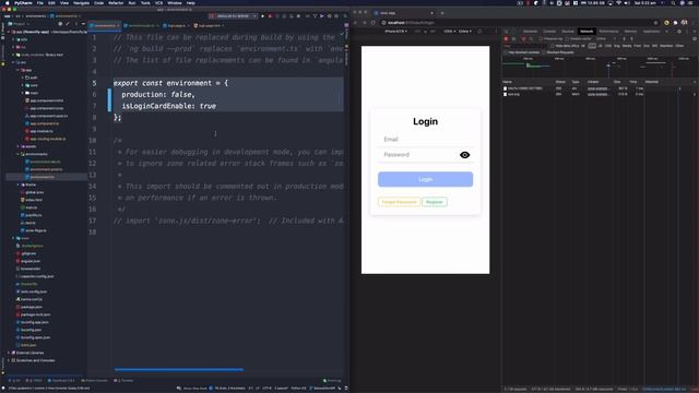 how to configure multiple environment files in angular смотреть онлайн