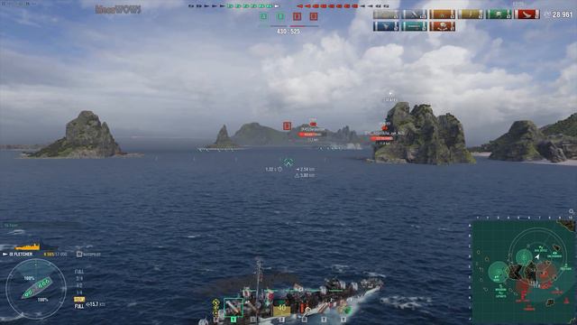 World of WarShips | Fletcher | 7 KILLS | 151K Damage - Replay Gameplay 4K 60 fps смотреть онлайн