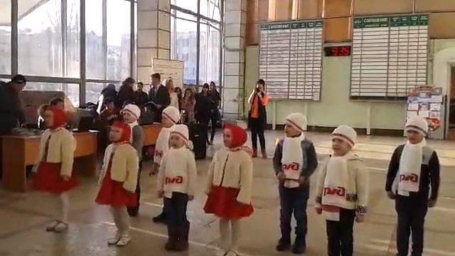 "Эх, Зимушка зима" Детский сад №116 ОАО "РЖД" г.Ульяновск смотреть онлайн