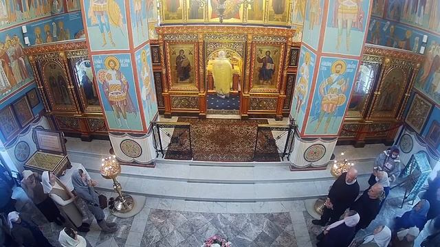 11 декабря 2022 г. Литургия. Трансляция из храма Державной иконы Божией Матери смотреть онлайн