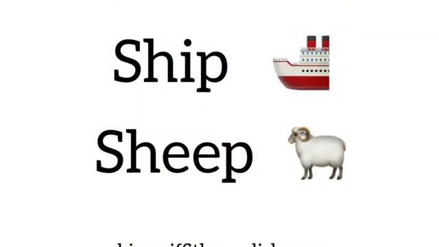 Pronunciation of Ship and Sheep смотреть онлайн