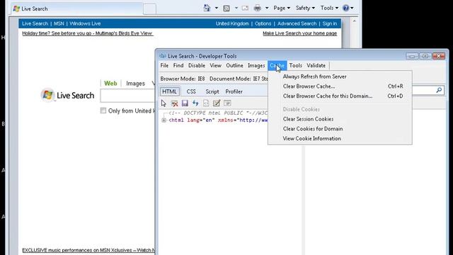 Sceencast: Introduction to the IE8 Developer Tools смотреть онлайн