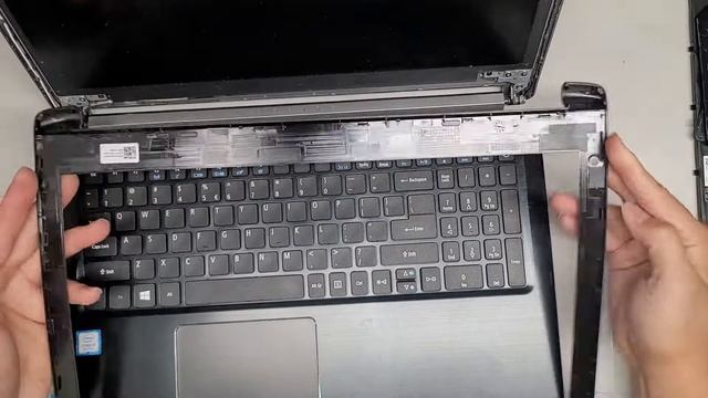 Acer Aspire A515-51 Series A515-51523X Disassembly RAM SSD Hard Drive Upgrade LCD Screen Fix Repair