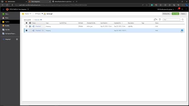 Basic Git Operations in IICS - Check in, Checkout and Pull (new options for October 2023 release) смотреть онлайн