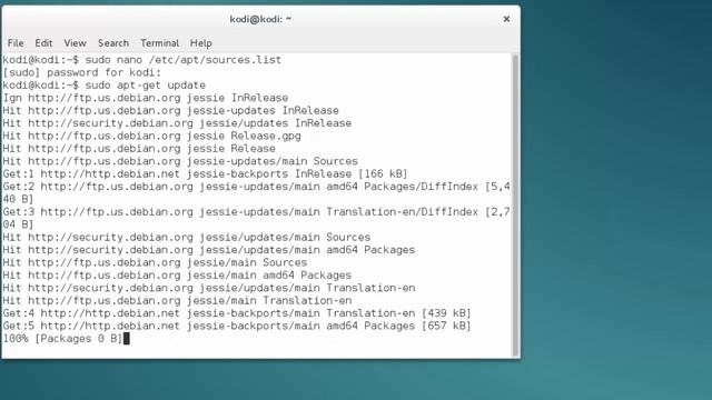 #3 (2016) How to install Kodi in Debian 8 Jessie смотреть онлайн