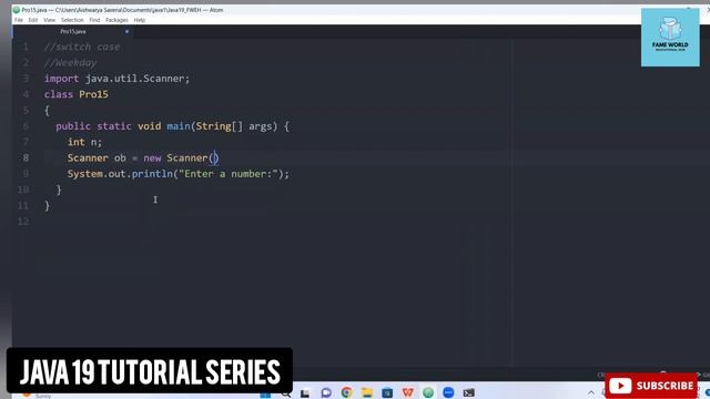#23 - Java 19 Series | switch case | Weekday Program | Difference between if-else and switch case смотреть онлайн