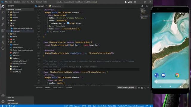 Flutter Firebase Push Notifications | Firebase Cloud Messaging | Flutter Firebase смотреть онлайн